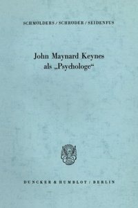 John Maynard Keynes ALS 'Psychologe