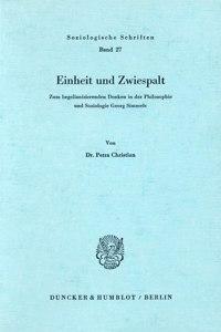 Einheit Und Zwiespalt