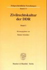 Zivilrechtskultur Der Ddr