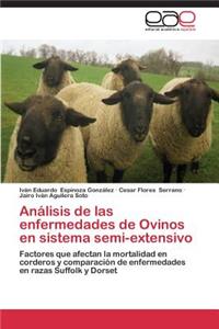 Análisis de las enfermedades de Ovinos en sistema semi-extensivo