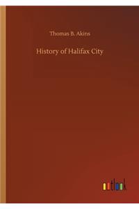 History of Halifax City