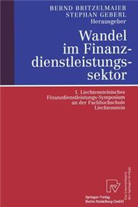 Wandel im Finanzdienstleistungssektor