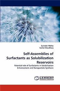 Self-Assemblies of Surfactants as Solubilization Reservoirs