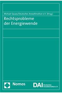 Rechtsprobleme Der Energiewende