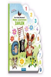 Trotsch Der kleine Maulwurf Pappbilderbuch mit Register Meine allerersten Zahlen
