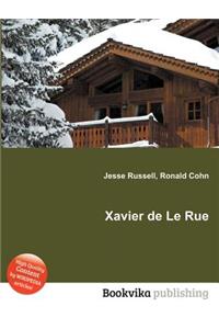 Xavier de Le Rue