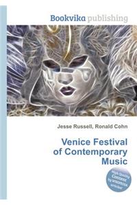 Venice Festival of Contemporary Music