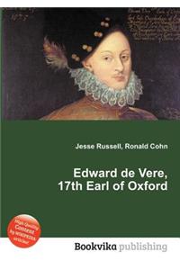 Edward de Vere, 17th Earl of Oxford