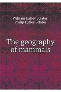 The Geography of Mammals