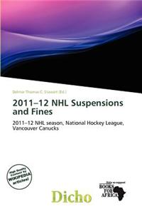 2011-12 NHL Suspensions and Fines
