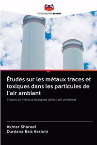 Études sur les métaux traces et toxiques dans les particules de l'air ambiant