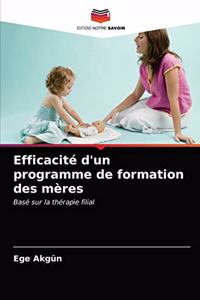 Efficacité d'un programme de formation des mères