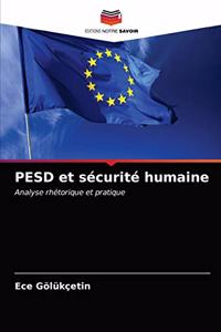 PESD et sécurité humaine