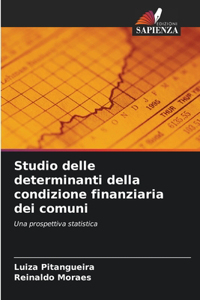 Studio delle determinanti della condizione finanziaria dei comuni