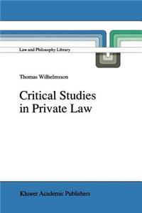 Critical Studies in Private Law