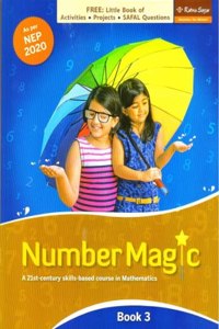 Ratna Sagar Number Magic Mathematics Class 3 (Edition 2022)