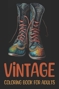 Vintage Coloring Book for Adults