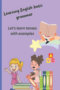 Learning English basic grammar