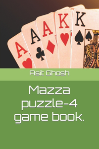 Mazza puzzle-4 game book.