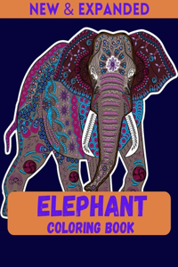 Elephant Coloring Book (New & Expanded)