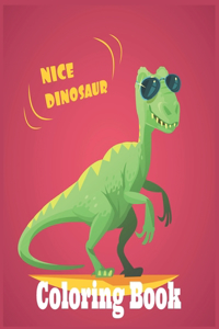 Nice Dinosaur Coloring Book
