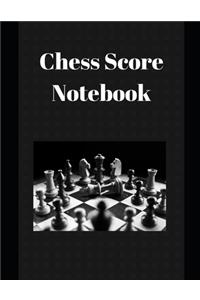 Chess Score Notebook