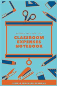 Classroom Expenses Notebook