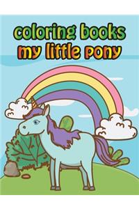 Coloring Books My Little Pony