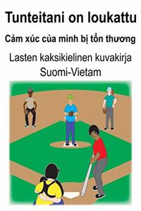 Suomi-Vietam Tunteitani on loukattu/Cảm xúc của mình bị tổn thương Lasten kaksikielinen kuvakirja