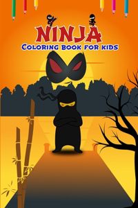 Ninja Coloring Book