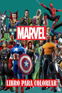 Marvel Libro Para Colorear