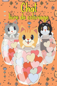 Chat livre de coloriage