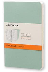 Moleskine Pocket Volant Sage Green/seaweed Green Ruled Journal