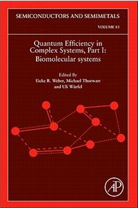 Quantum Efficiency in Complex Systems, Part I: Biomolecular Systems Volume 83