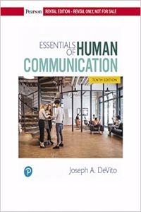 Essentials of Human Communication, Print Edition