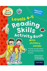 Oxford Reading Tree Read With Biff, Chip, and Kipper: Levels 4-5: Reading Skills Activity Book