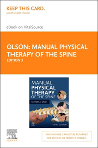 Manual Physical Therapy of the Spine - Elsevier eBook on Vitalsource (Retail Access Card)