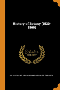 History of Botany (1530-1860)