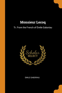 Monsieur Lecoq