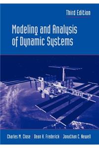 Modeling and Analysis of Dynamic Systems