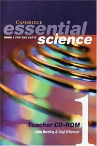 Cambridge Essential Science Book 1 Teacher CD-ROM