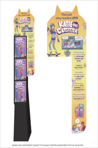 Katie the Catsitter: The Purrfect Plan 9-Copy Floor Display