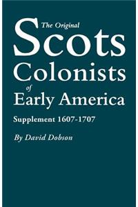 Original Scots Colonists of Early America