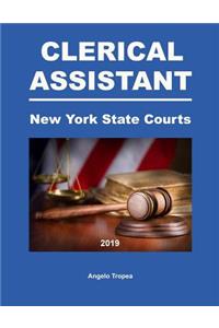 Clerical Assistant New York State Courts
