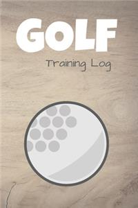 Golf Training Log