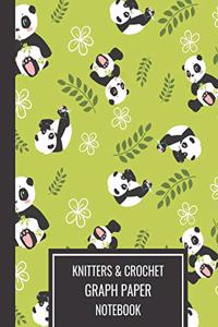 Knitters & Crochet Graph Paper Notebook