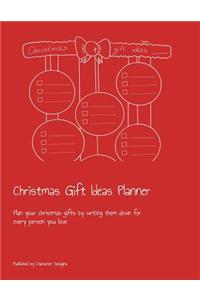 Christmas Gift Ideas Planner