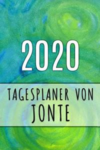 2020 Tagesplaner von Jonte