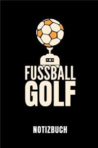 Fussballgolf Notizbuch