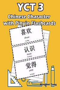 Yct 3 Chinese Character with Pinyin Flashcards